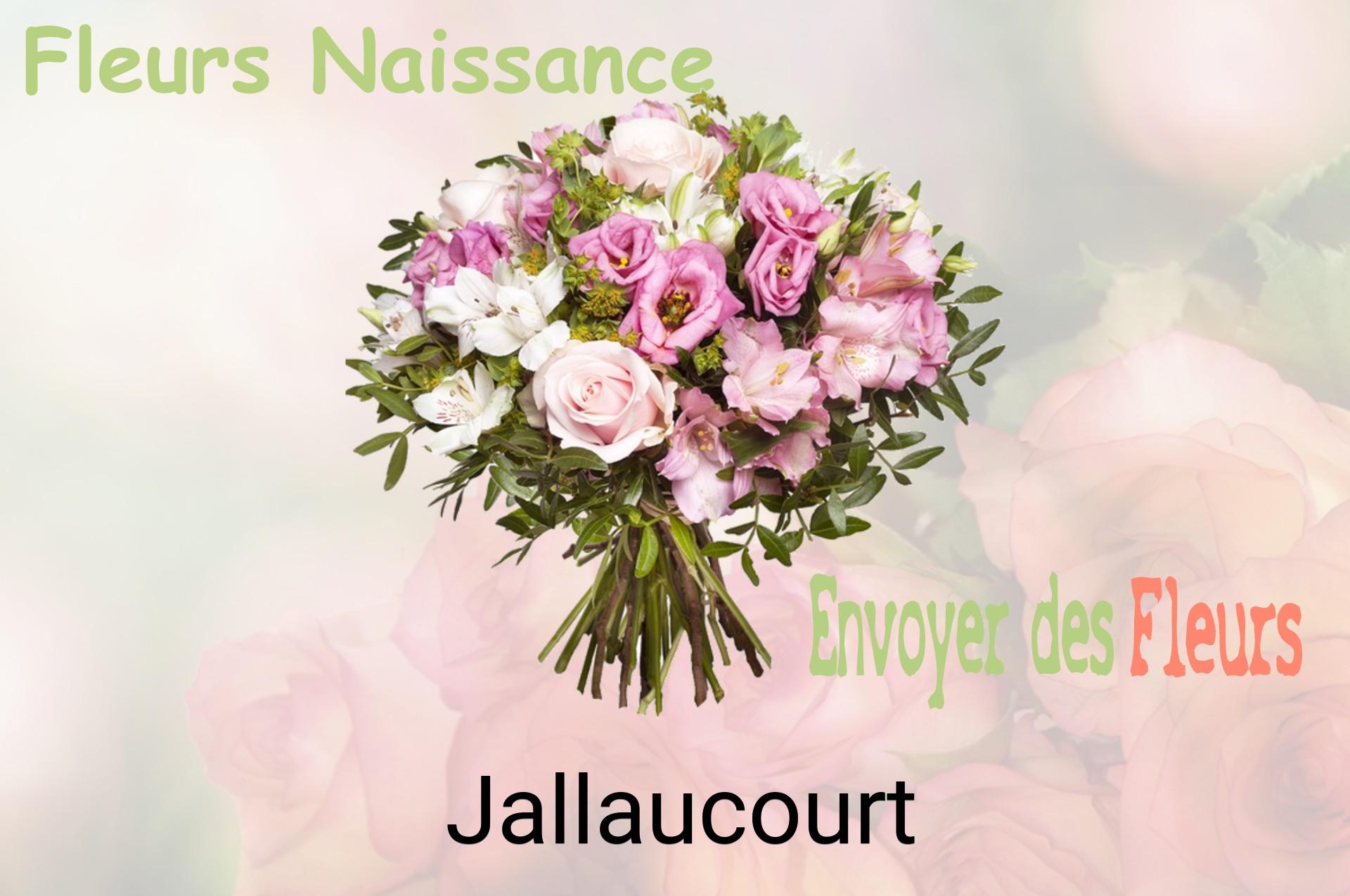 Bouquet de fleurs de naissance livré à Jallaucourt
